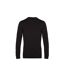 B&C Mens Set In Sweatshirt (Black Pure) - UTBC4680