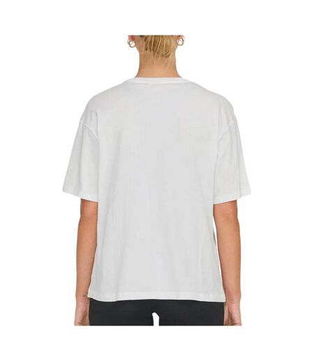 T-shirt blanc femme only space life