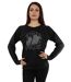 Disney - Sweat BEAUTY AND THE BEAST TALE AS OLD AS TIME - Femme (Noir) - UTBI10242-2