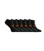 X3 paires de chaussettes noir/orange homme ktm 1chlcx3nr-1
