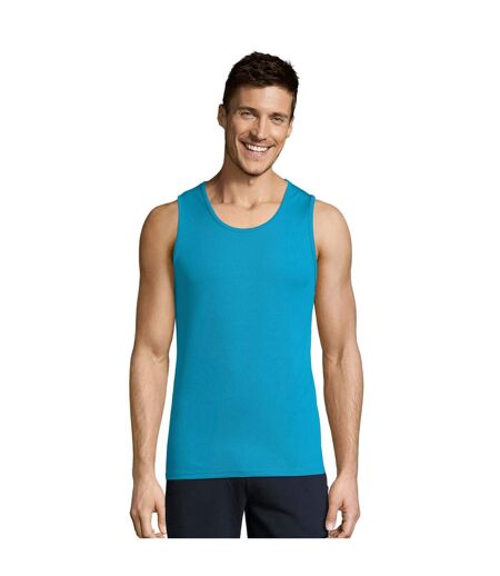 Débardeur Sporty Homme Turquoise Pâle SOLS