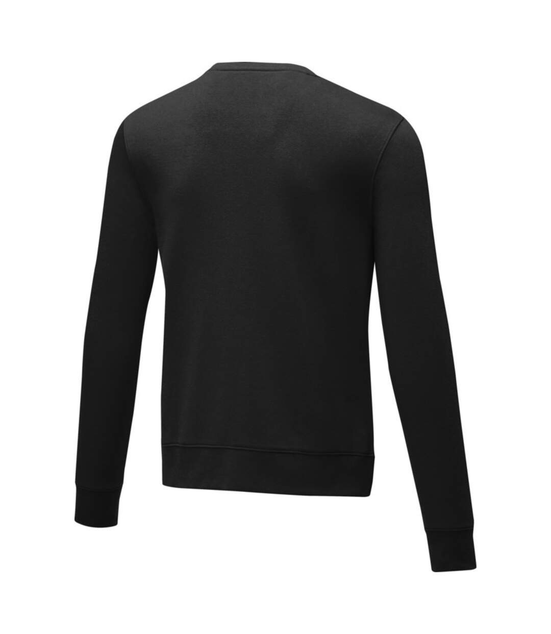 Mens Zenon Pullover Solid Black Elevate-2