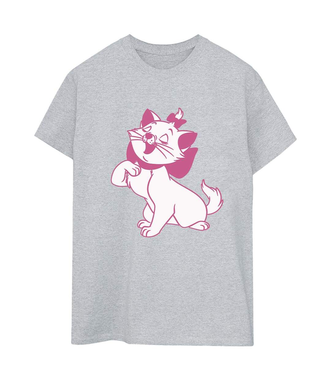 Disney - T-shirt THE ARISTOCATS MARIE - Femme (Gris chiné) - UTBI10388-1