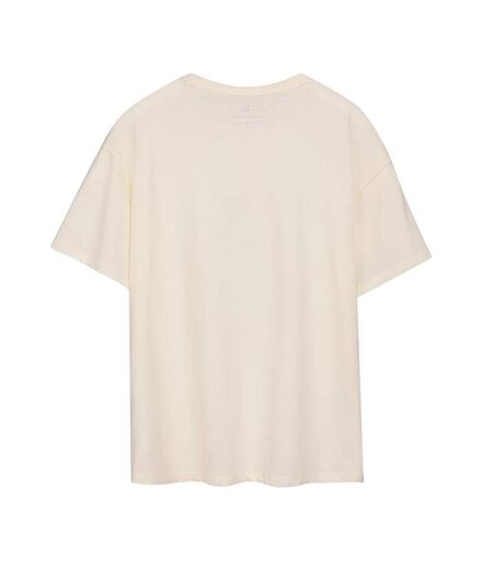 T-shirt blanc femme teddy smith harmony - l