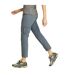 Womens/ladies guide ripstop cropped ankle cargo trousers graphite Eddie Bauer