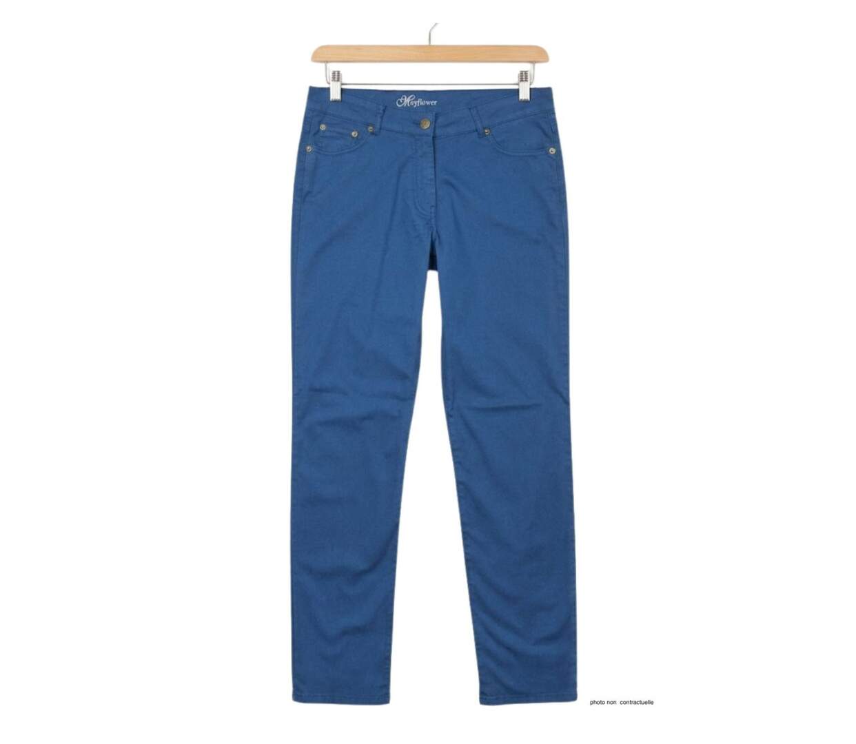 MAYFLOWER FLORA3 - Pantalon en toile stretch pour femme : Confort et élégance au quotidien-2