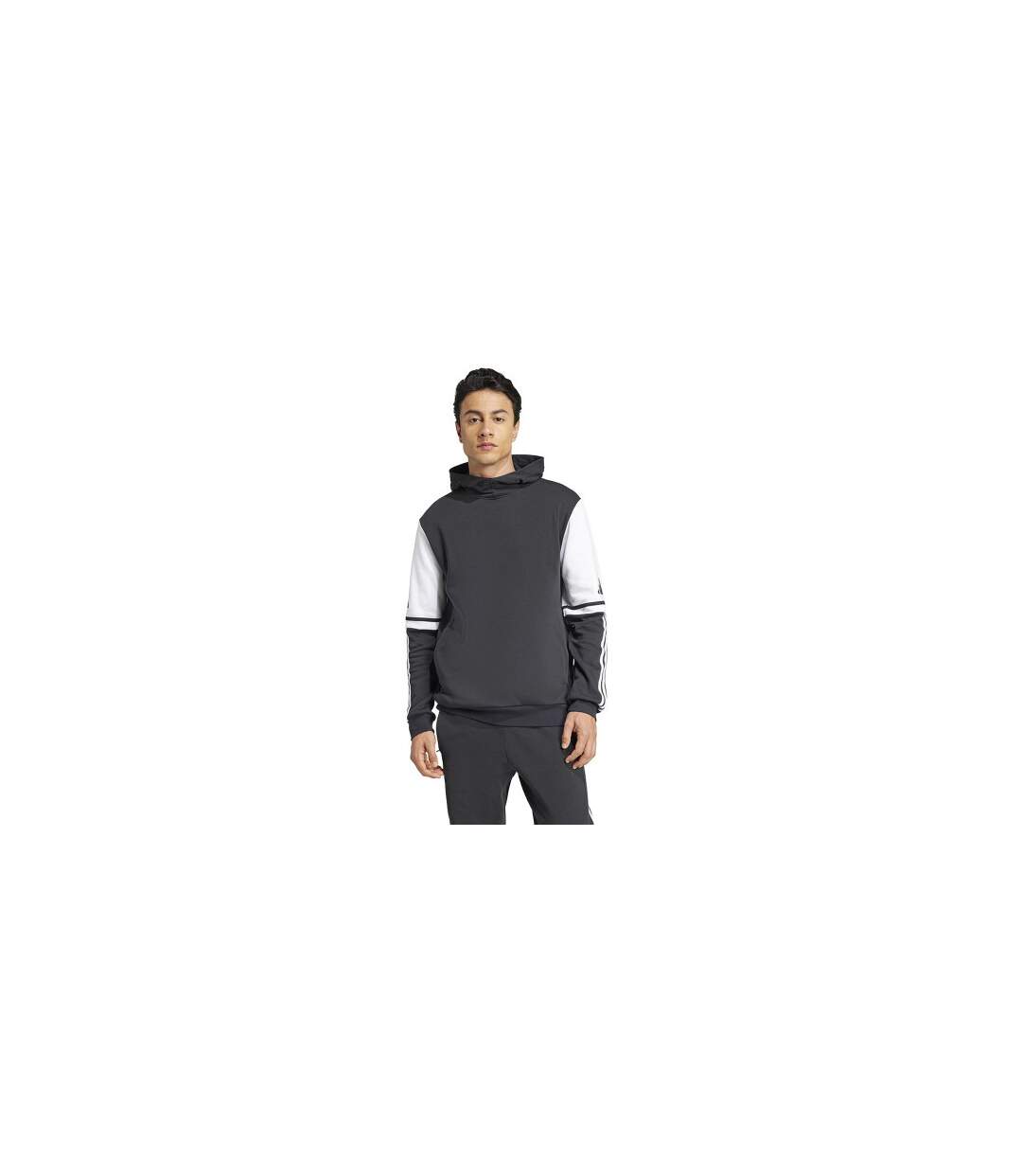 Sweat À Capuche Squadra Homme Noir Adidas-1