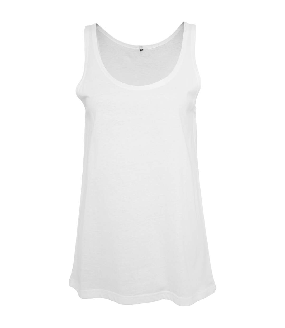 Débardeur Femme Blanc Build Your Brand-1