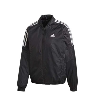 Veste Noire Femme Adidas Ess Ins B Jk - L