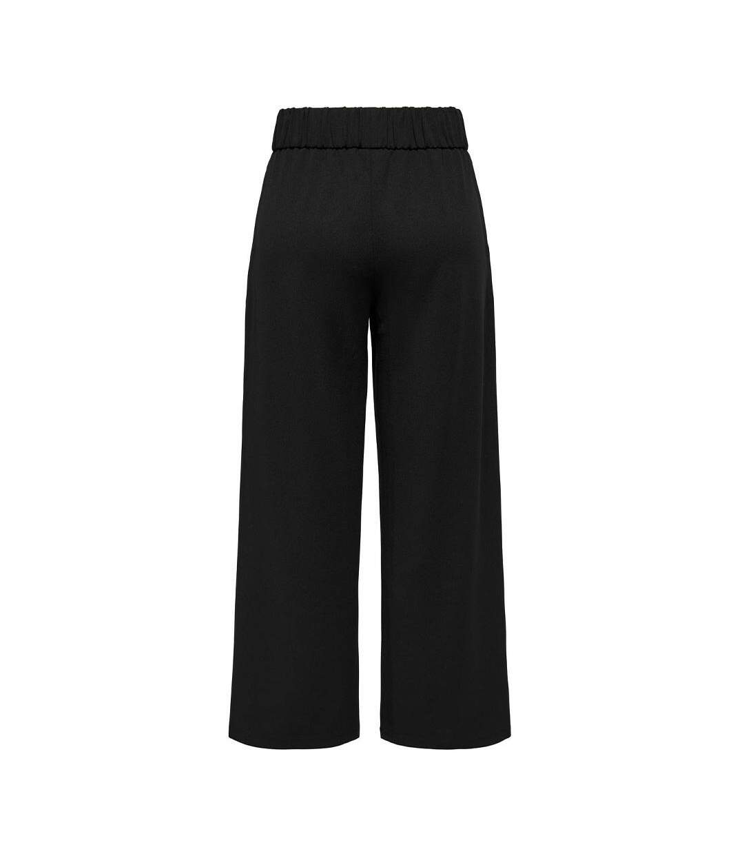 Pantalon fluide noir femme jdy honey-2