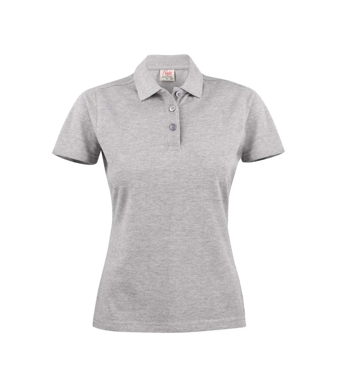 Womens/ladies Surf Polo Shirt Dark Navy Printer-1