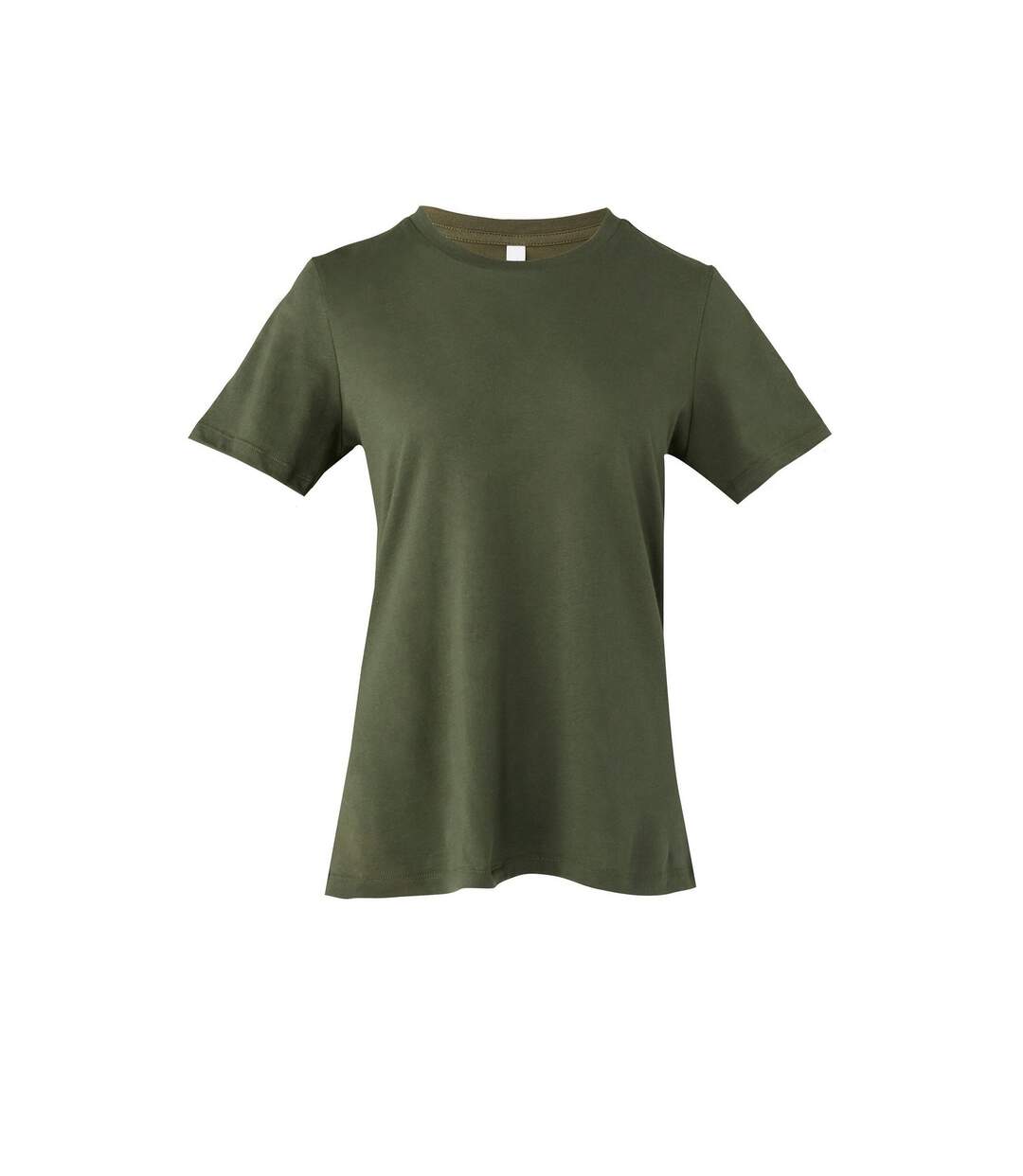 T-shirt femme vert kaki Bella + Canvas