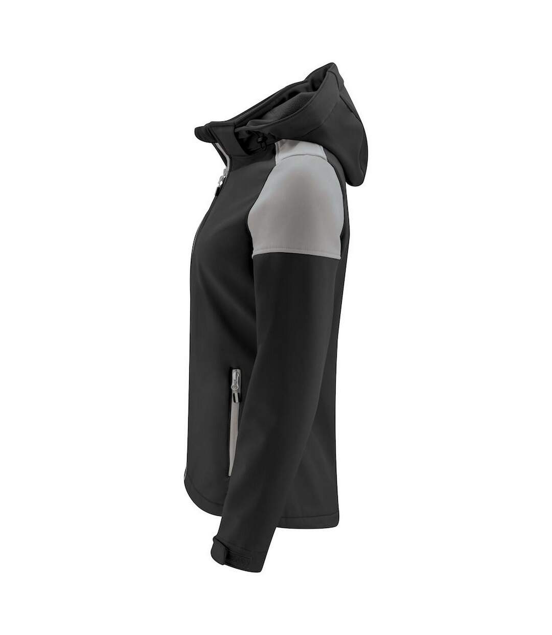 Veste Softshell Prime Femme Noir Anthracite Printer-3