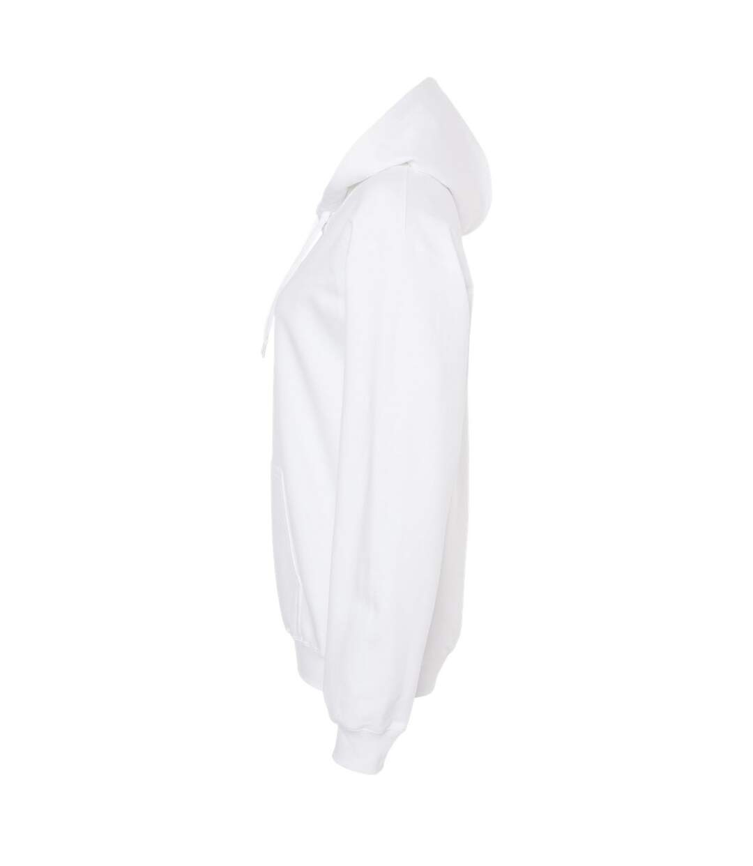 Unisex adult softstyle fleece midweight hoodie white Gildan-3