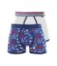 DIM Lot de 2 Boxers Homme Coton CUP Blanc Imprimé BD