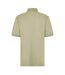 Mens Interlock Short-sleeved Polo Shirt Green Boss-2