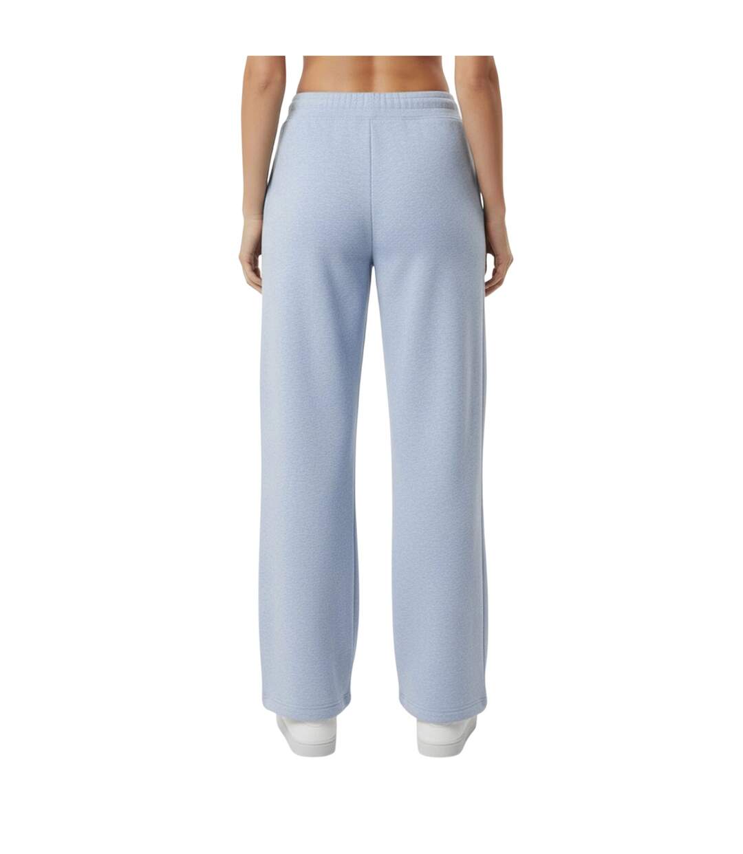 Womens/ladies Fleece Joggers Blue Marl USA Pro-4
