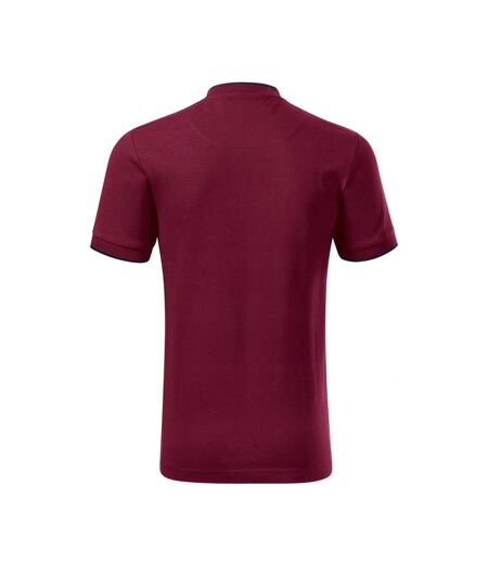 Polo Motif/style Losange Premium Homme Rouge Malfini