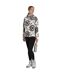 Womens/ladies Lago Calico Half Zip Fleece Top Black White Craghoppers-4