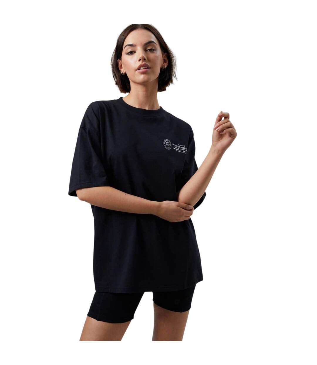 T-shirt Mindset Femme Noir Vif Original Creator-4
