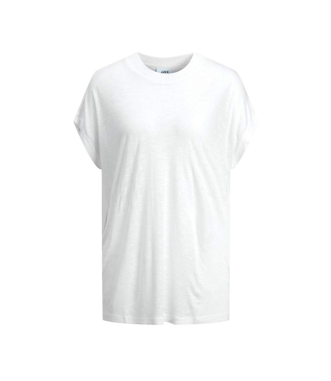 T-shirt Blanc Femme JJXX Gabi - S-1