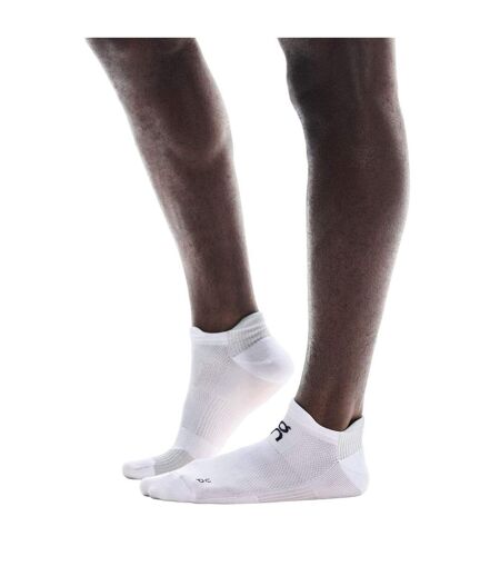 Unisex Adult No-show Socks White On Running