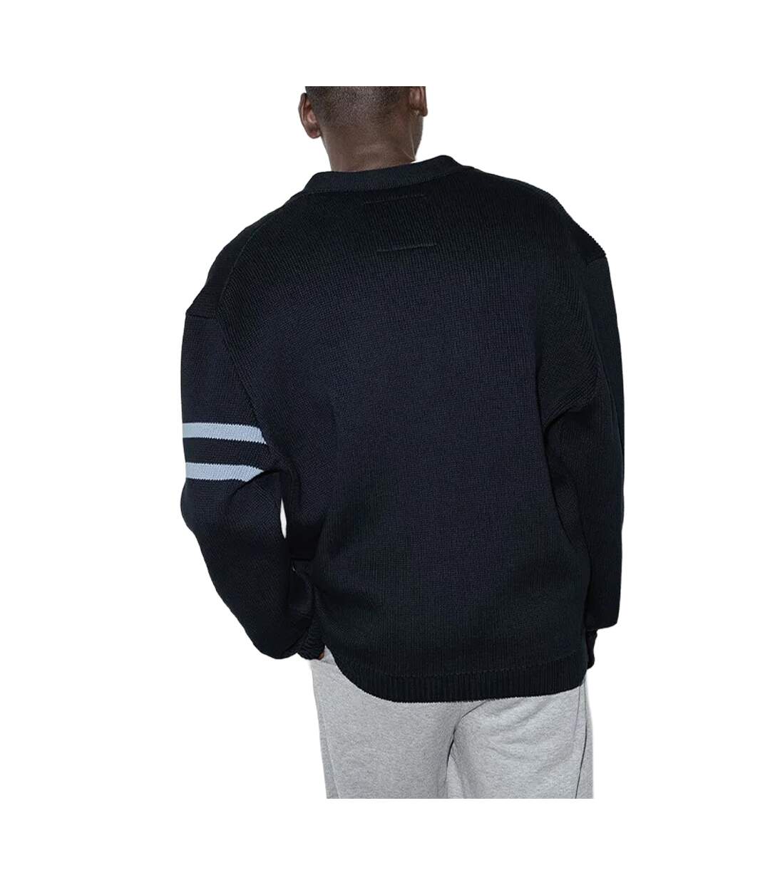 Mens Krussel Cardigan Dark Blue Boss X Russel-2