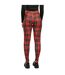 Legging Motif/style À Carreaux Femme Rouge Urban Classics-2
