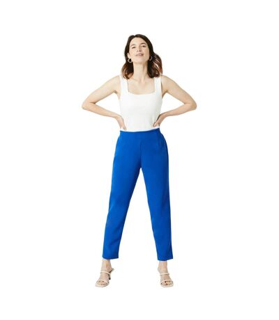 Pantalon femme bleu cobalt Maine