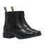 Womens/ladies Clio Paddock Boots Black Moretta-1