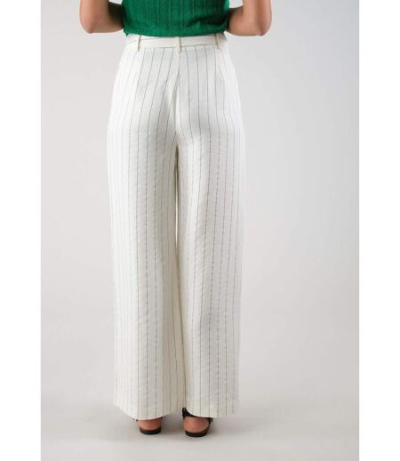 Pantalon habillé en viscose pour femme BEMINI