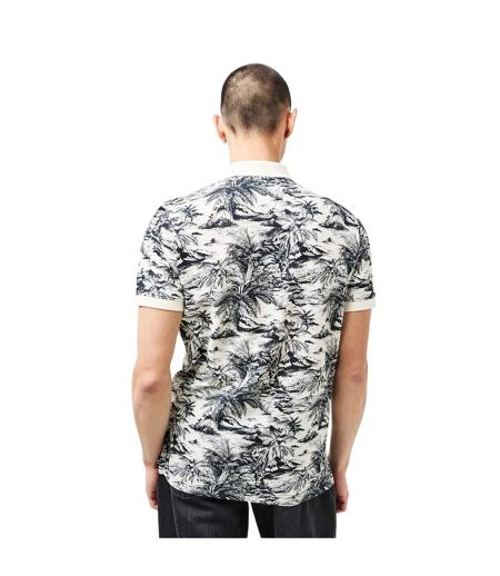 Polo Homme Rose Foncé Violet Imprimé Tommy Hilfiger