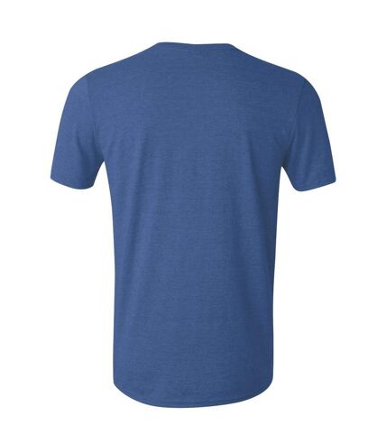 Gildan Mens Short Sleeve Soft-Style T-Shirt (Heather Royal) - UTBC484