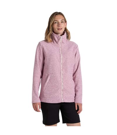 Veste Polaire Aio Femme Rose Hibiscus Clair Craghoppers