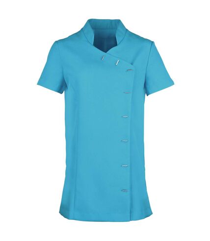Premier Womens/Ladies *Orchid* Tunic / Health Beauty & Spa / Workwear (Pack of 2) (Turquoise) - UTRW7006