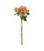 Bouquet de Fleurs Artificielles 12 Roses 60cm Rose Clair-1