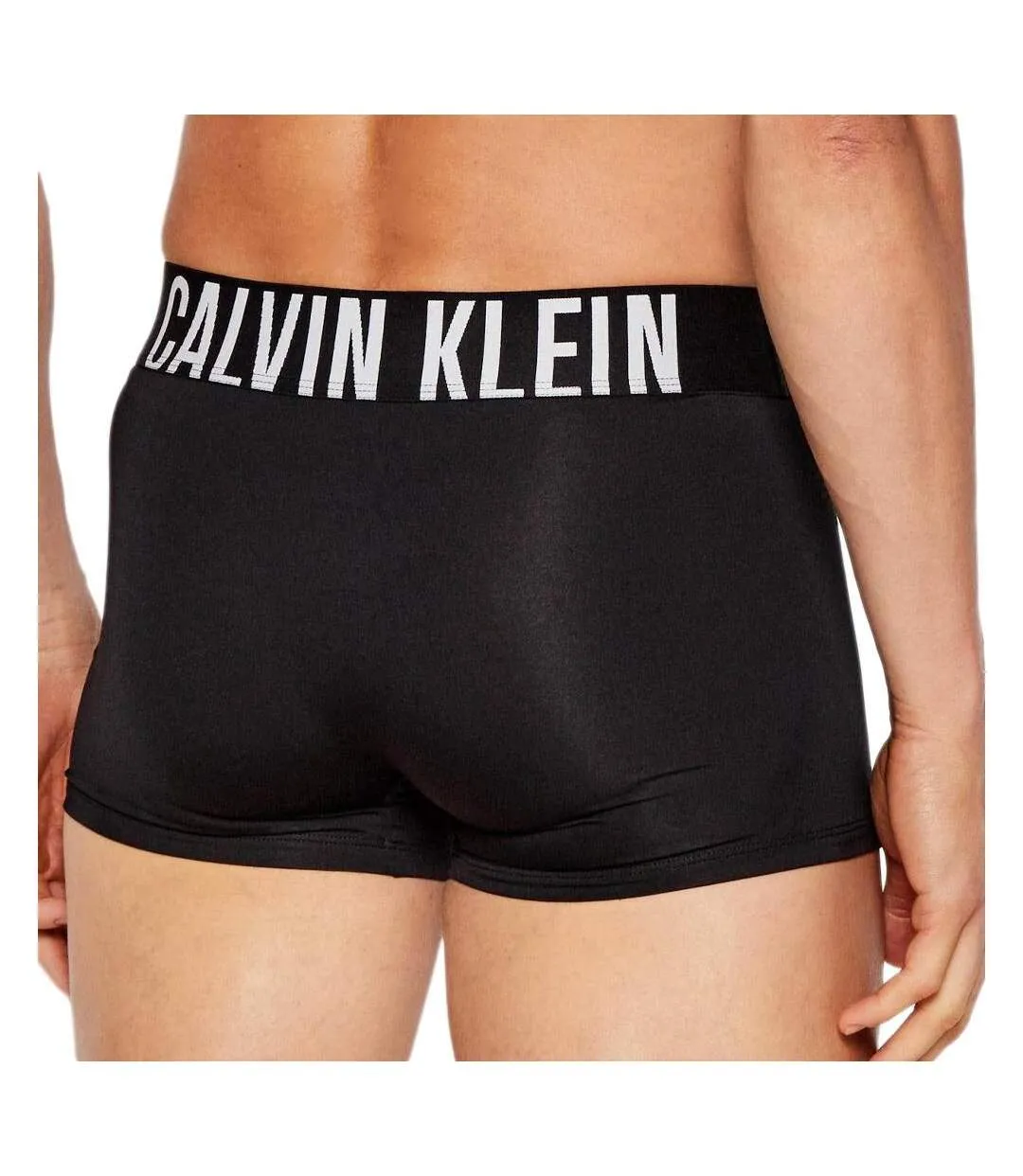 Boxers noir/vert homme calvin klein jeans trunk-3