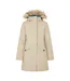 Womens/ladies Waterproof Parka White Timberland-1