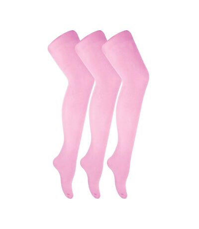 3 paires de collants pastel 40 deniers pour femme