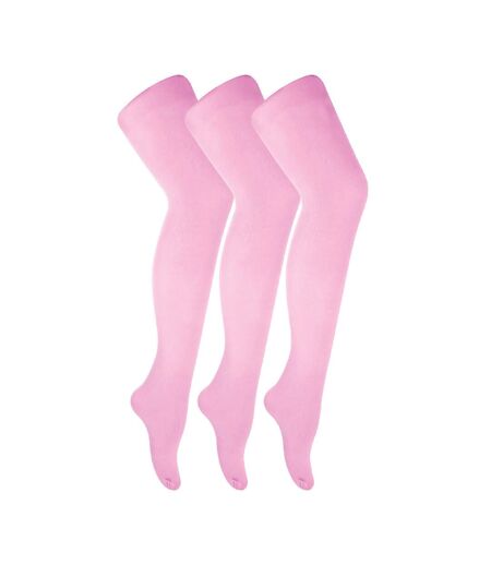 3 paires de collants pastel 40 deniers pour femme