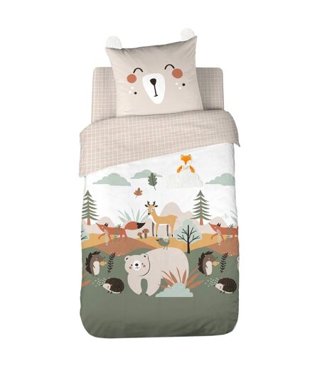 Parure de lit enfant FOREST en microfibre