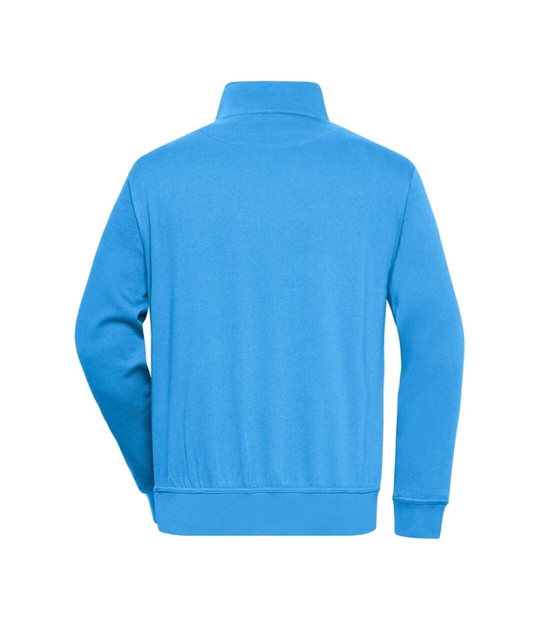 Sweat Workwear Homme Turquoise Pâle James And Nicholson-2