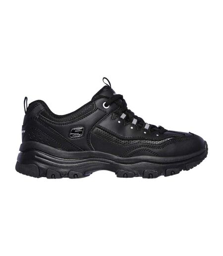 Baskets Motif/style Sportif Dlite Femme Noir Skechers