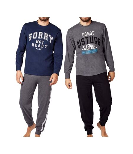 Pyjama COTON ALAN BROWN DISTPYK Pack de 2