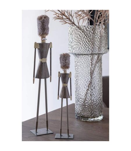 Vase Design en Verre Betty 45cm Transparent