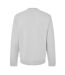 Mens Stitch Crew Neck Sweatshirt Grey Boss-2