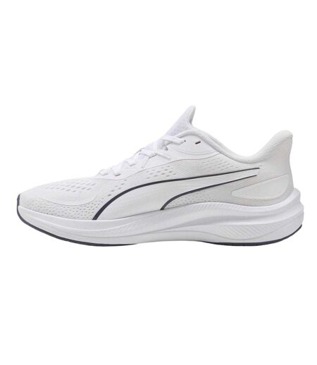 Mens Skyrocket Trainers White Red Puma