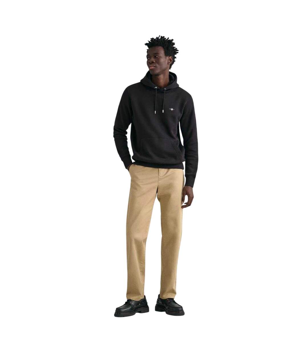 Chino Homme Kaki Foncé Gant-4