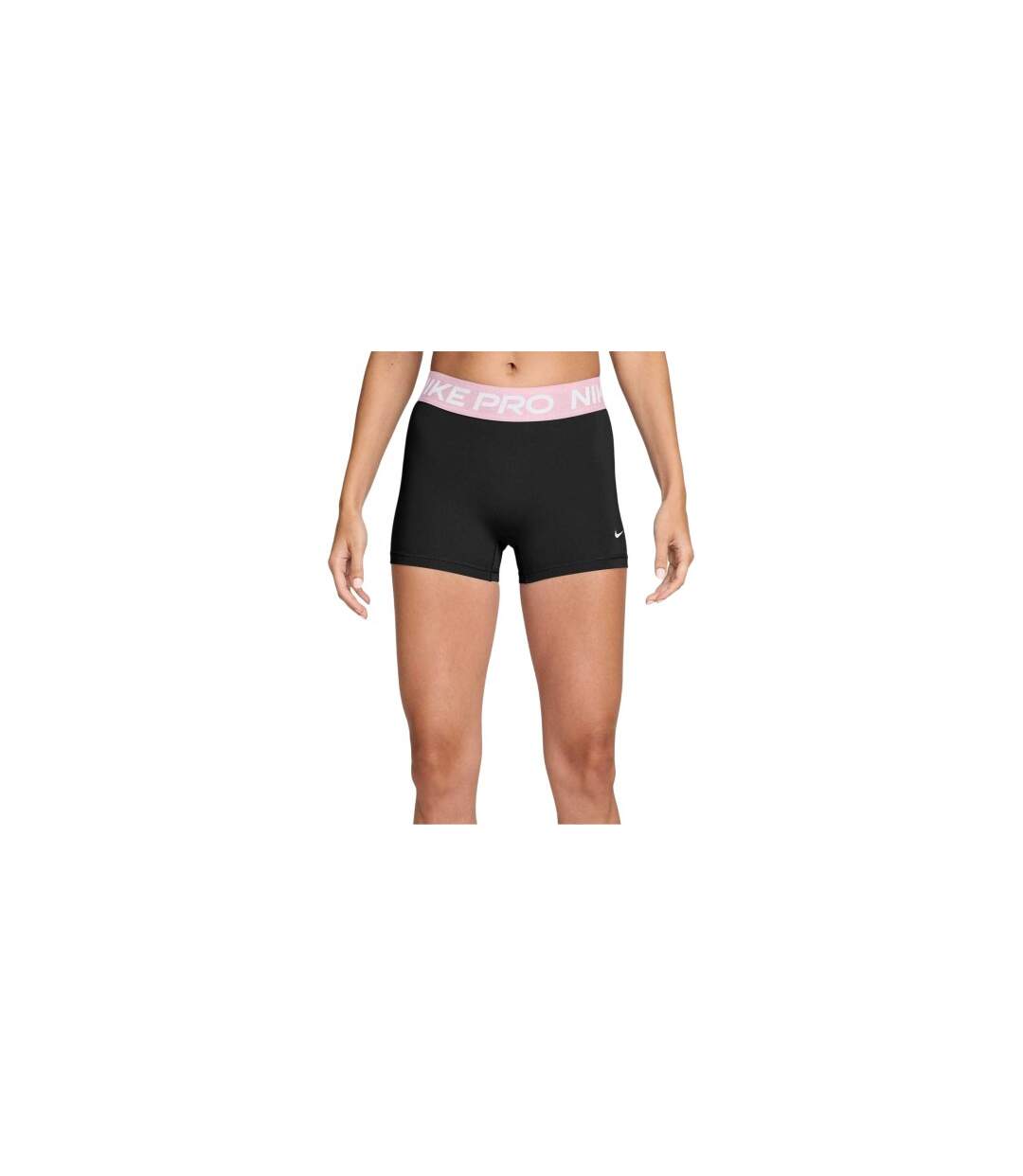 Short De Compression Pro Femme Noir Rose Nike-1