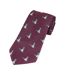 Cravate Motif/style Canard Taille Unique Bordeaux Jack Pyke-1